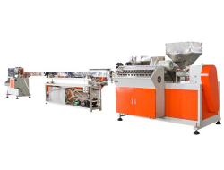 Extrusion tube machine